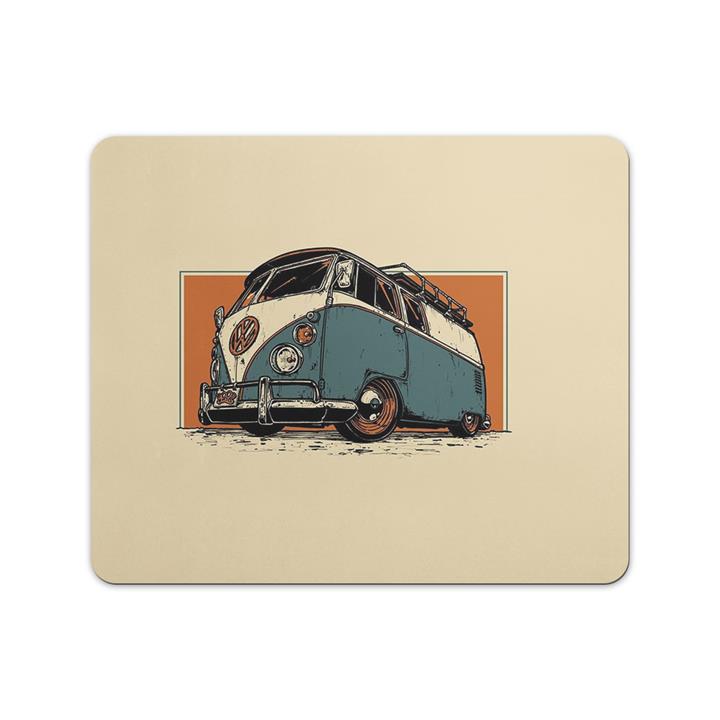 ماوس پد پیکسل میکسل مدل فولکس واگن ترانسپورتر Pixel Mixel Transporter Volkswagen Mousepad